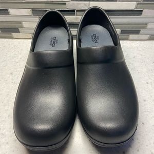 Crocs Black Neria Pro II Work Clog